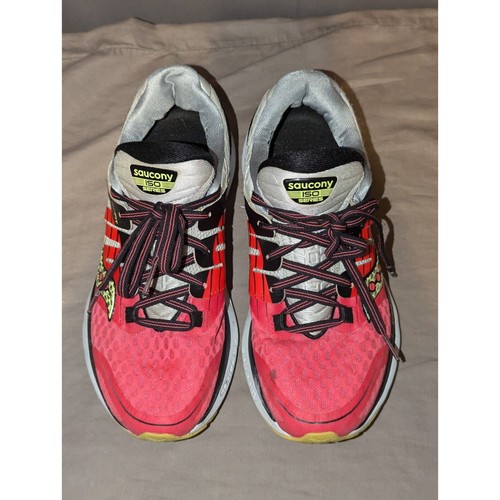 Zapatos Saucony para mujer 8 Triumph ISO 2 para correr coral plateado S10290-3 - Imagen 3 de 9
