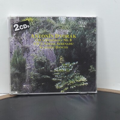 ANTONIN DVORAK Symphony No. 8 String Serenade Slavonic Dances 2 Disc Set NEW