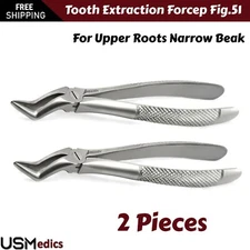 Surgical Dental Tooth Extraction Forceps Fig.22 Upper Molars Jaw X2 BEADEN®