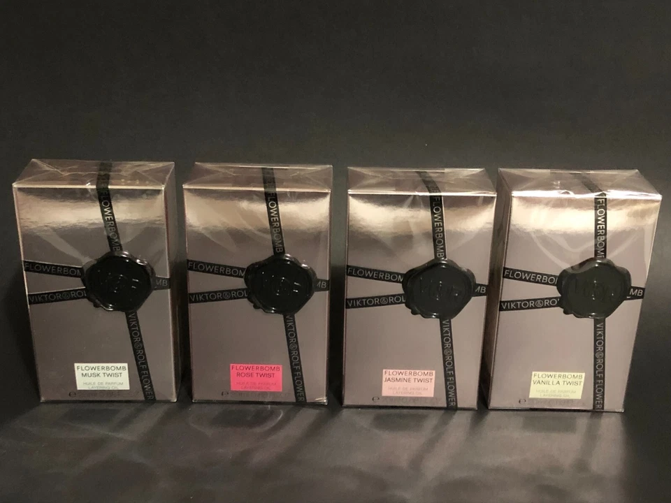 Viktor Rolf Flowerbomb MUSK TWIST 20 мл / 0,88 унц наслоение масло спрей новый в коробке - Изображение 2 из 3