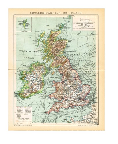 Antique Map MIDDLESEX, London, John Norden & Kip/Hole, Camden