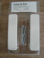 Ikea HACKÅS Handle anthracite HACKAS Handle 3 15/16" 2 Pack 4 Screws 304.086.82