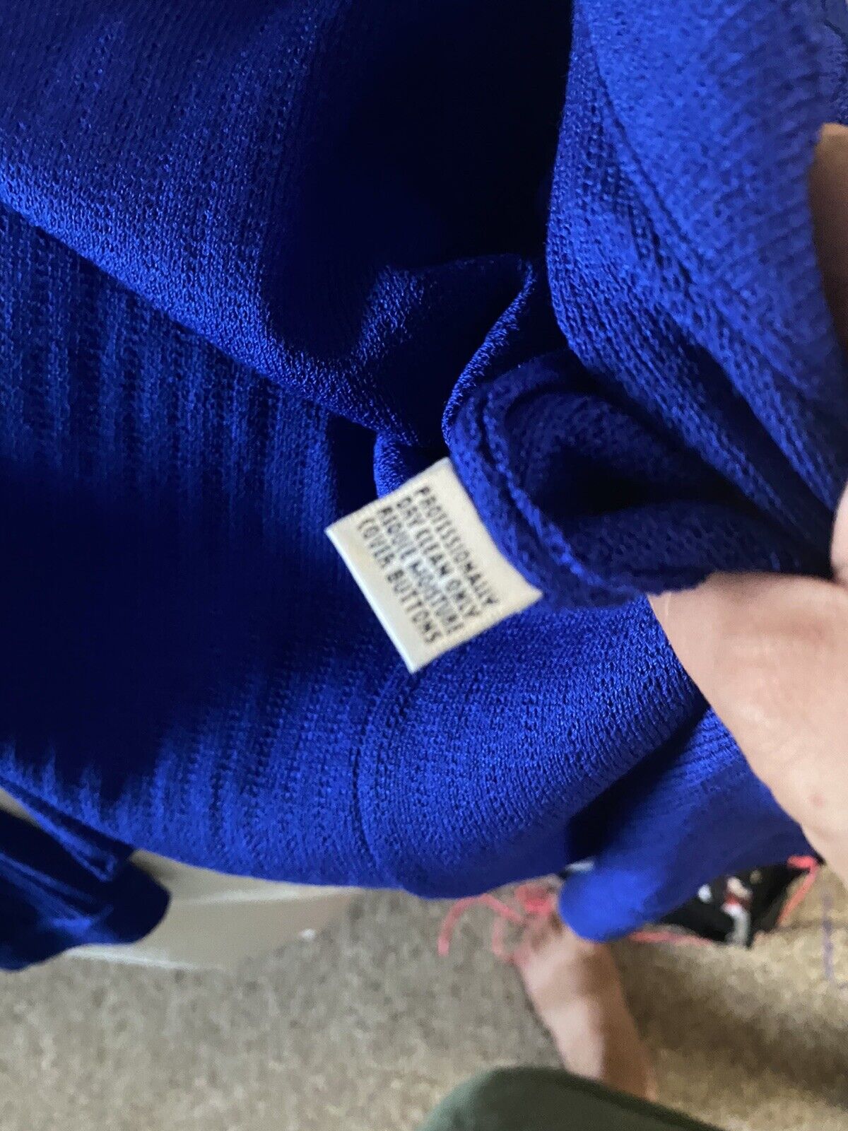 St John Collection Size 4 Royal Blue Knit Jacket … - image 5