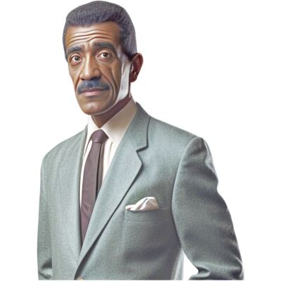 Sammy Davis Jr. (Suit) Half Body Buddy Cutout