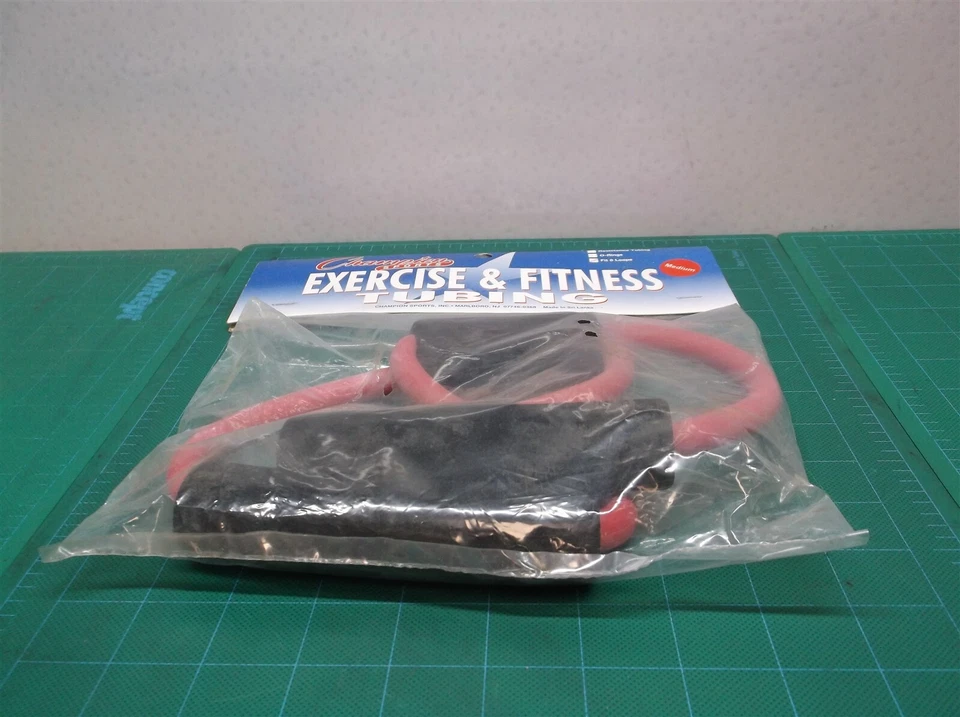 Tubo de resistencia Champion Sports Rhino rojo (medio) nuevo varios Ejercicio Foto 2 de 2