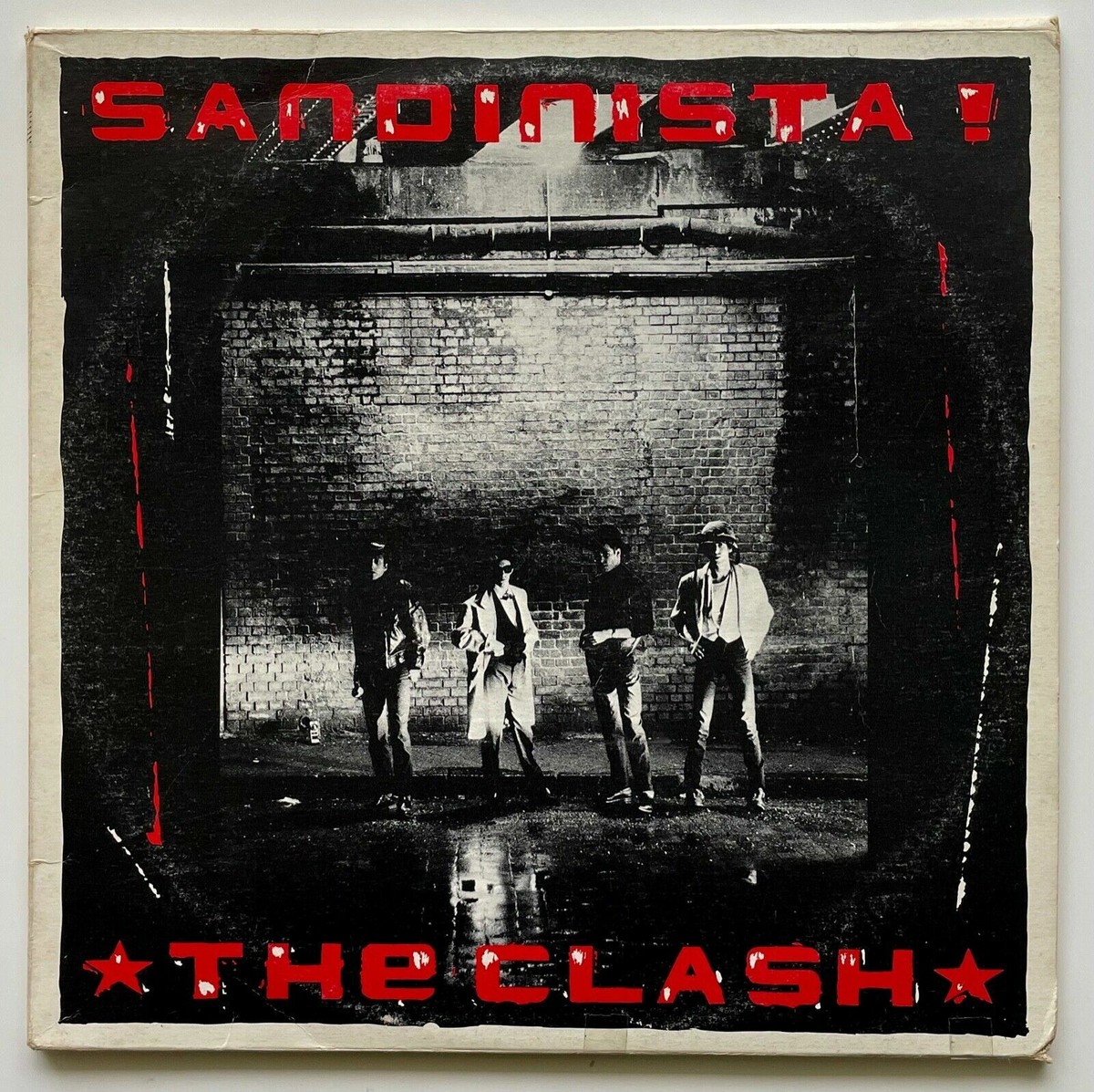 Vtg 1981 THE CLASH Album SANDINISTA 3Lp 1ST PRESS w Insert OG