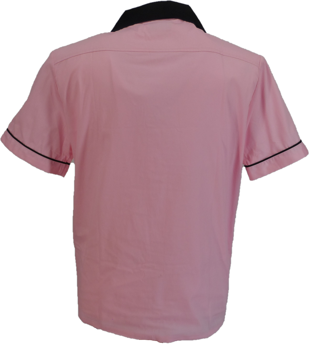 Mazeys Mens Retro Pink Rockabilly Bowling Shirts eBay