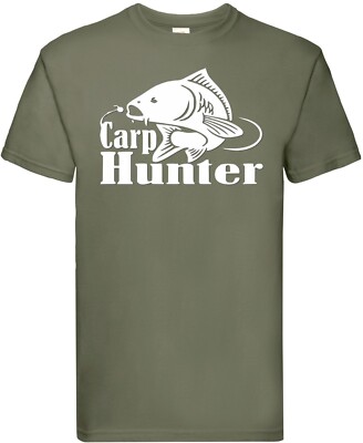 T-Shirt Angeln Karpfenjäger