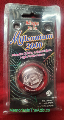 Millennium 2000 Professional MEGA Yo Yo  High Speed Balance Metalic Rose Color