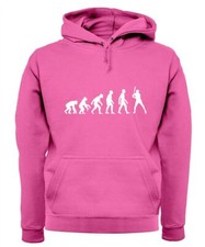 Evolution of Man Baseball - Adult Hoodie / Sweater - Base Ball Player Bat Love