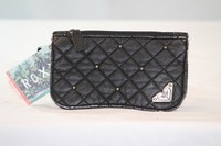Roxy young Once Black Faux Leather Designer Graphic Bi-fold Wallet/hand Purse Roxy young Once Black Faux Leather Designer Graphic Bi-fold Wallet/hand Purse