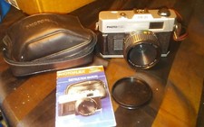 Vintage PhotoFlex MX-35 35mm Camera w/ Case Manual  Strap