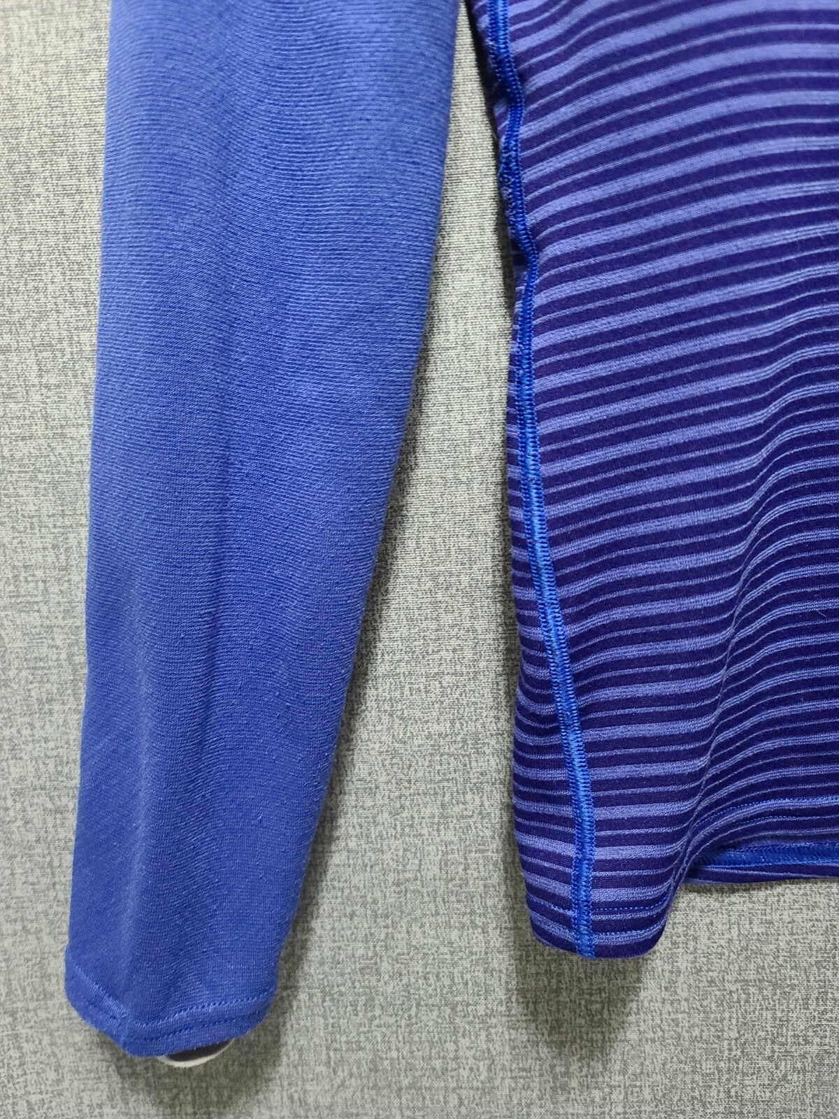 Patagonia 1/2 Zip Base Layer Pullover Shirt Women's Extra Small Blue XS   B31