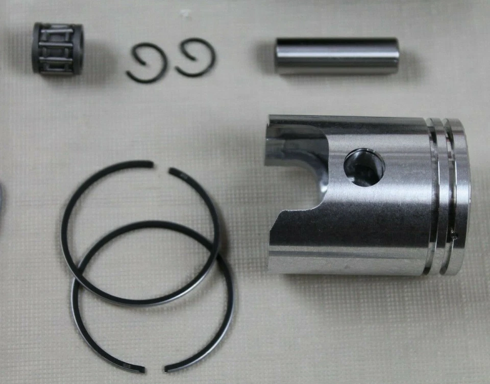 Yamaha PW50 Top End Rebuild Kit Head Cylinder Piston Rings For 1981-2022 New - Image 4 of 4