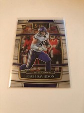 2021 PANINI SELECT #95 ZACH DAVIDSON CONCOURSE MINNESOTA VIKINGS FOOTBALL