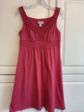 Ann Taylor Loft Sleeveless Dress-Women's Small  Stretchy Pink Fabric