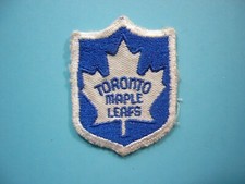 1960'S ORIGINAL 6 PATCH PRE-EXPANSION TORONTO MAPLE LEAFS HOCKEY PATCH NICE!!