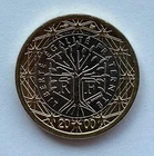 FRANCE - 1 € Euro circulation coin 2000 (uncirculated coin from roll)