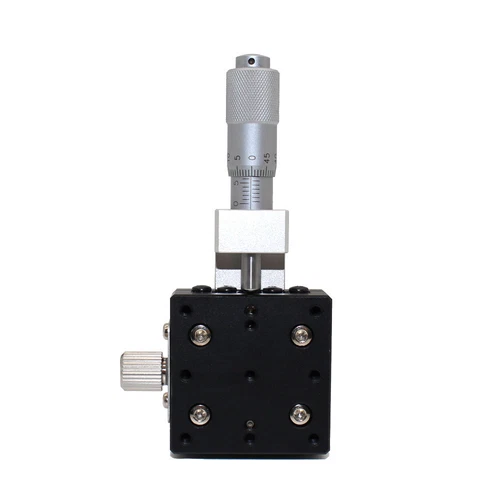 X Axis Trimming Platform Manual Linear Stage Bearing Sliding Stage Table 40*40mm - Bild 4 von 6