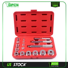17pcs Auto Bearing Race & Seal Driver Set Wheel Axle Bearings Puller Install New