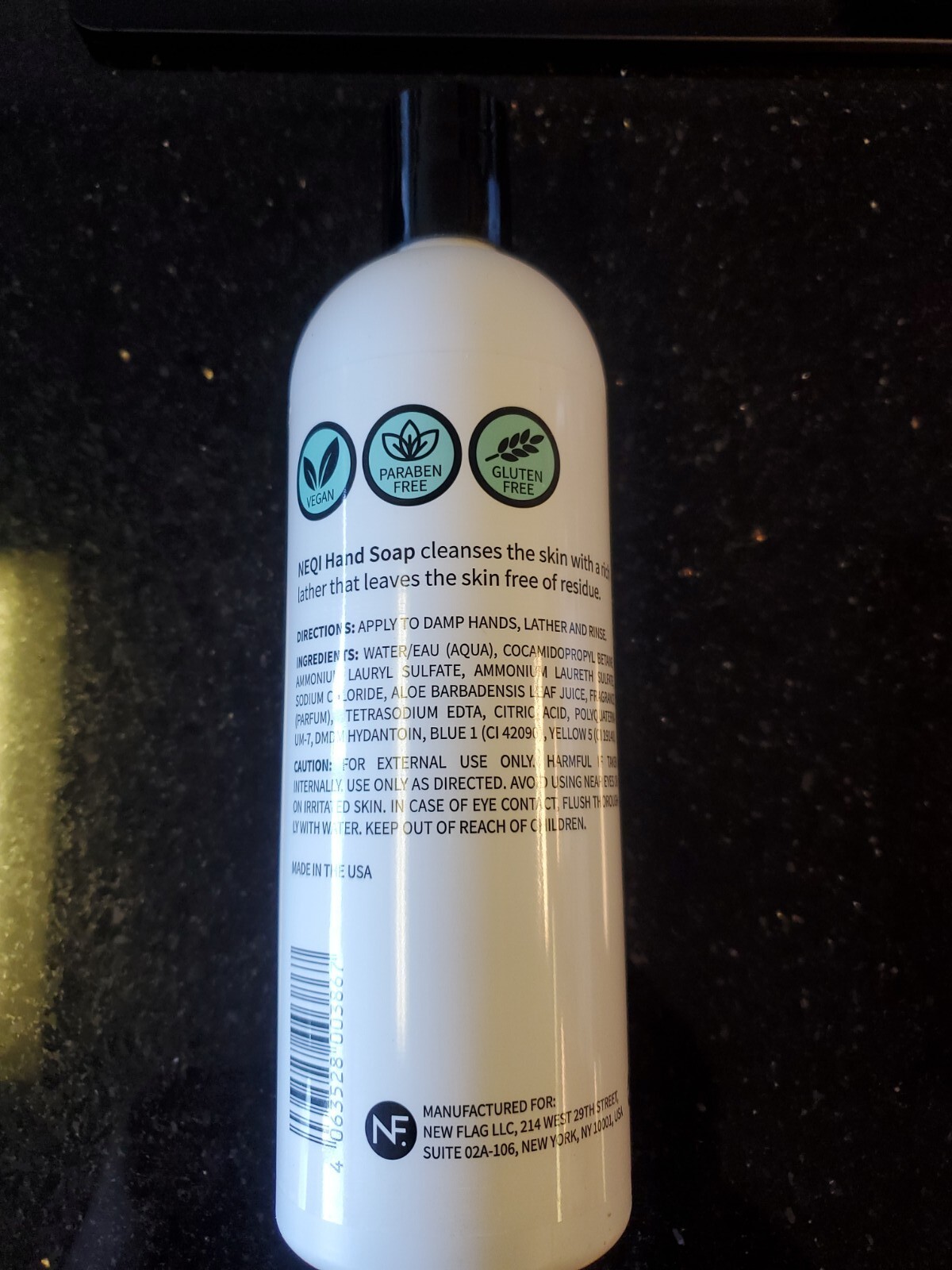 NEQI Hand Soap with Aloe Vera, 16 fl.oz eBay