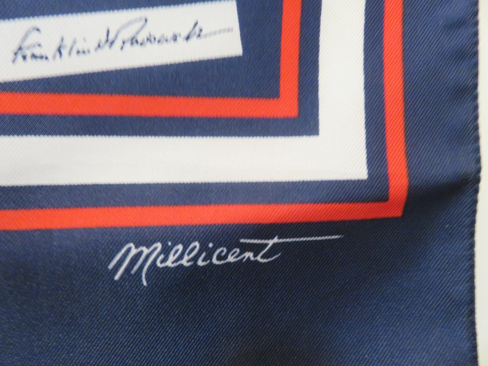 MILLICENT RECTANGULAR THE PRESIDENTS AUTOGRAPH SC… - image 4