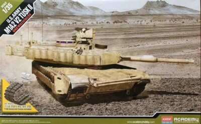 M1A2 SEP V2 TUSK II ABRAMS (U.S. ARMY MKGS) #13504 1/35 ACADEMY