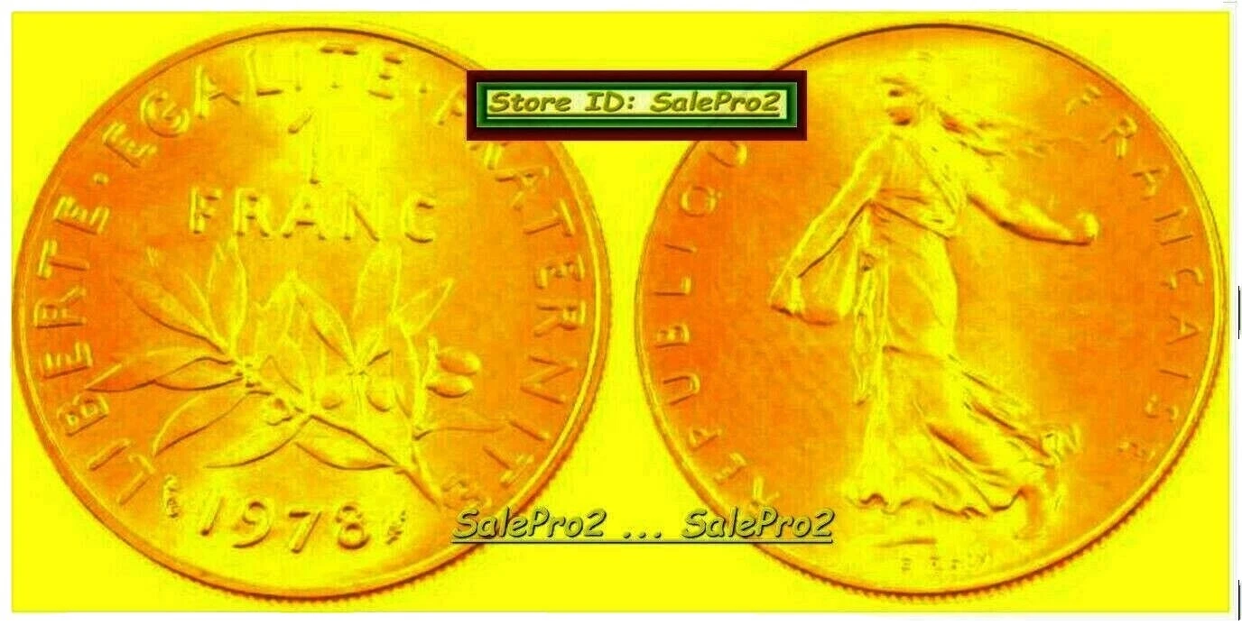 Gold 1978 French Coins