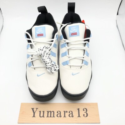 Supreme × Nike SB Darwin Low White FQ3000-100 Men's Size | eBay