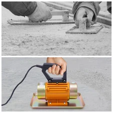 Portable Handheld Cement Troweling Vibrate Concrete Vibrator Machine Flat Plate