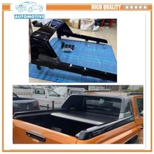 Se adapta a Mitsubishi L200 2023-2026 Barra antivuelco negra ABS Pickup Chase Rack Barra de cama