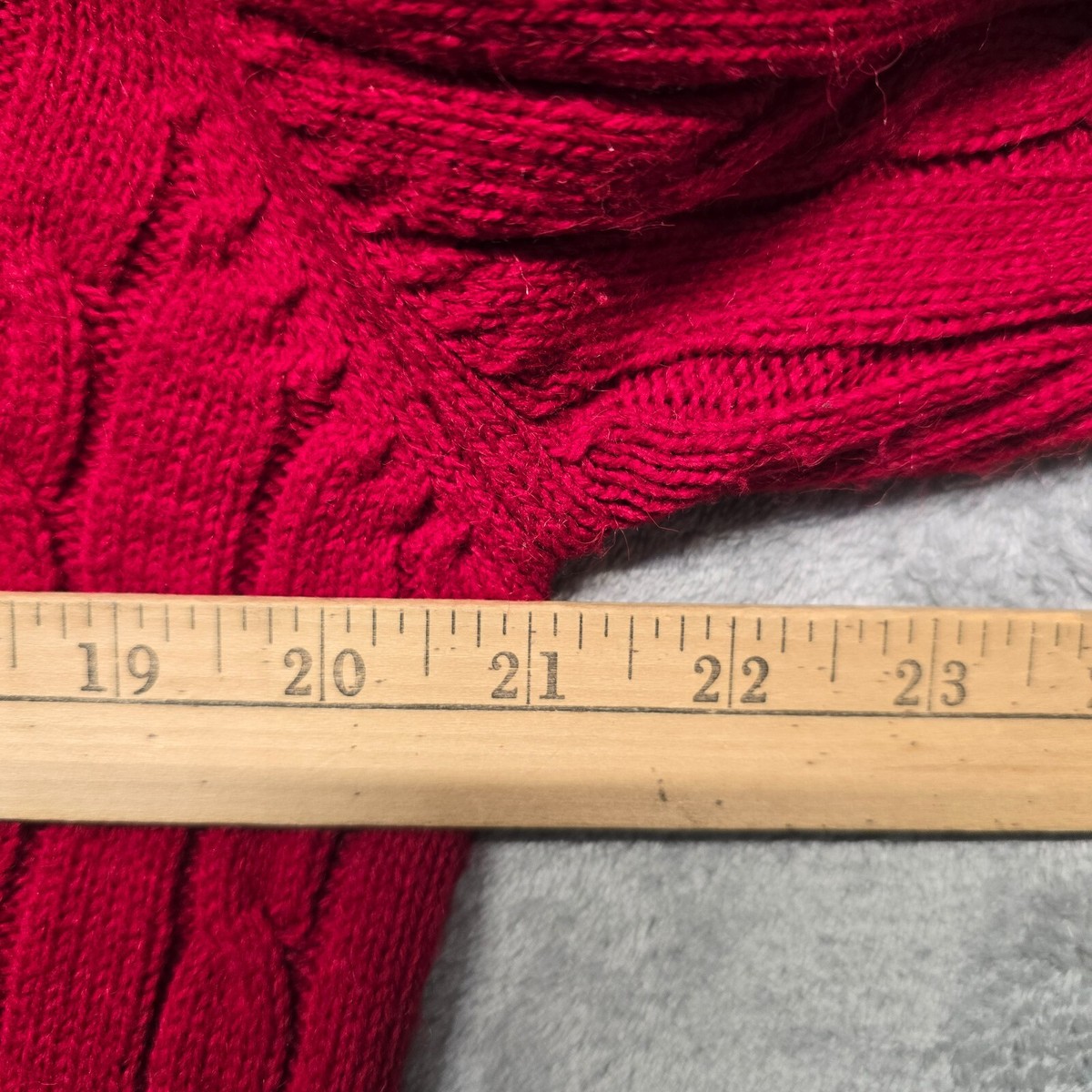Giorgio Di Mare Yachting Sweater Womens XXL Red Pullover Knit Nautical Preppy View 6