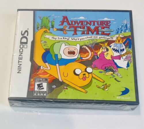Adventure Time Hey Ice King Why'd You Steal Our Garbage Nintendo DS TOUT NEUF - Photo 1 sur 6