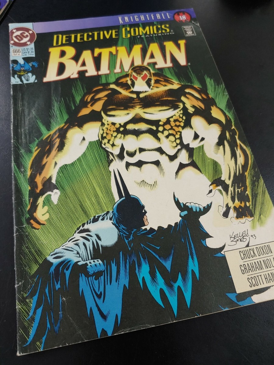 🦇 DETECTIVE COMICS #666 Batman (Knightfall 18)(direct)(1993 DC