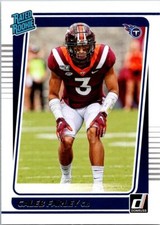 2021 Donruss #339 Caleb Farley