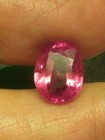 NATURAL GGL CERTIFIED GEM TESTED OVAL PINK SAPPHIRE 8.37 CARATS — photo 10