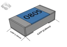 STACKPOLE ELECTRONICS RMCF 1/8W 0 OHM JUMPER CHIP RESISTOR RMCF0805ZT0R00 