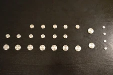 UREI 1620 DJ MIXER PREAMPLIFIER PREAMP KNOB CAP CAPS