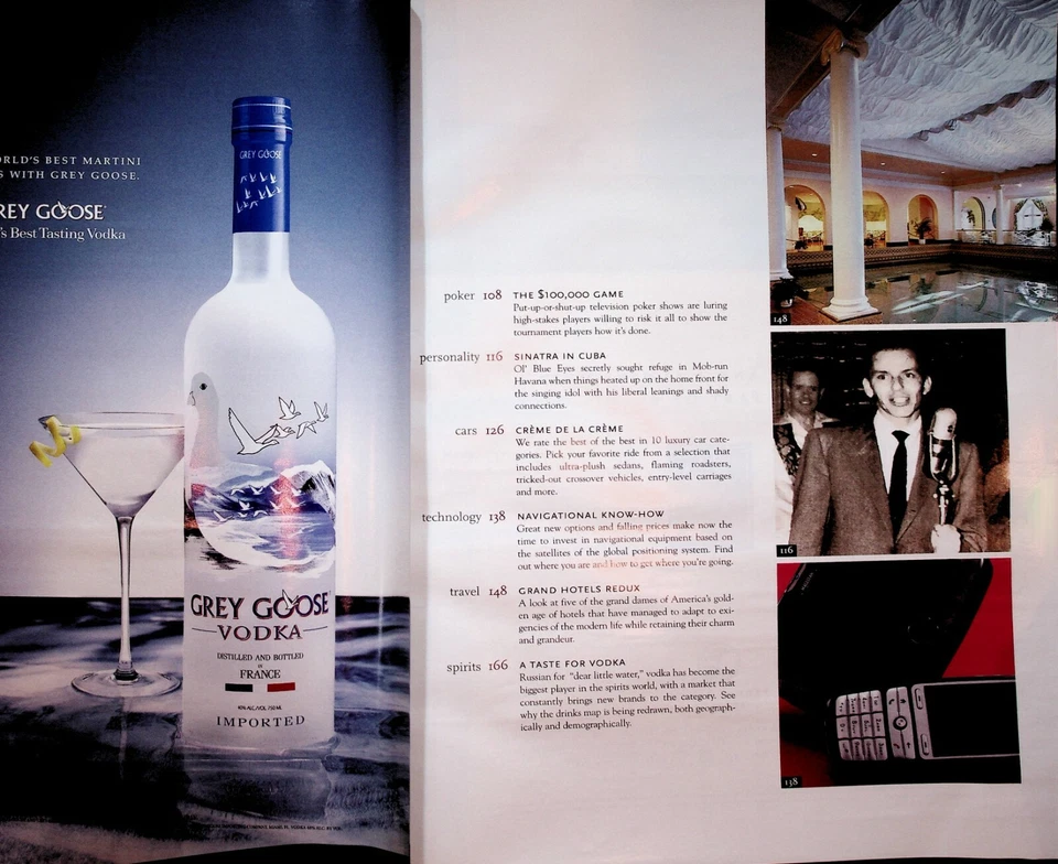 2006 Июль / Август Сигара Aficionado - Колумбийский Феномен Гольфа Камило Вильегас - Изображение 3 из 4