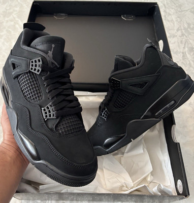 Jordan Air Jordan 4 Retro Herren Sneaker Schwarz EU 44,5 US 10,5 FV5029-010