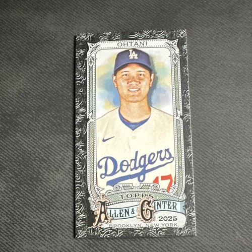 2025 Topps Allen & Ginter Shohei Ohtani #132 Mini Black Border LA Dodgers
