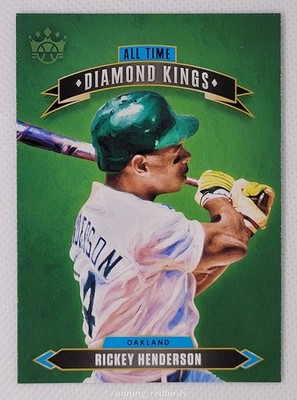 2020 Panini Diamond Kings All-Time Rickey Henderson #ATDK-7 -10+ Items Ship FREE