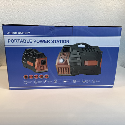 Portable Power Station 500W, Solar Generator Backup Battery Pack 296Wh New!
