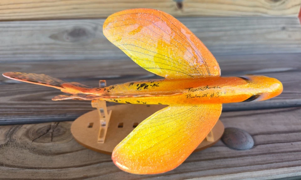 Señuelo de pescado donado por la NFDA Travis Hansen Crappie lanza señuelo pesca en hielo Foto 3 de 4