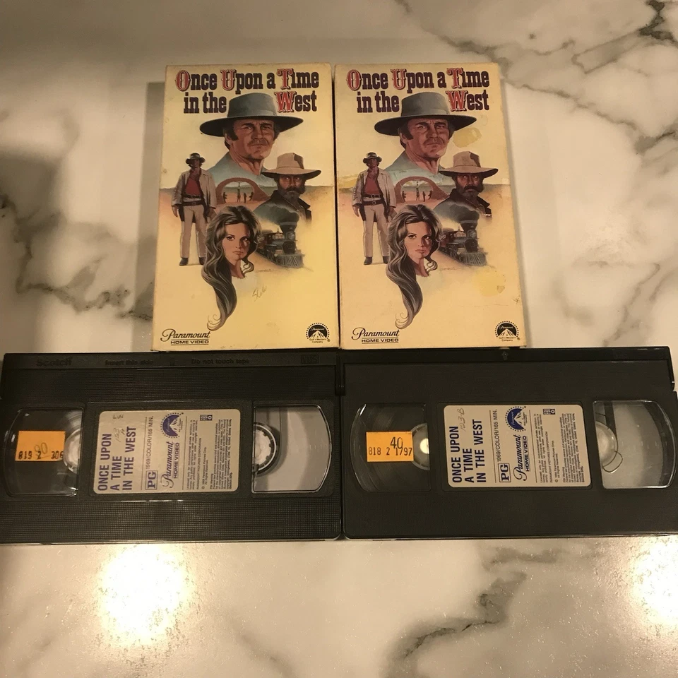 Once Upon a Time in the West (VHS, 2-Tape Set) - Image 4 of 4
