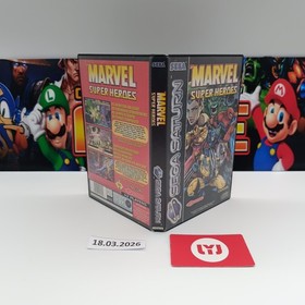 SEGA SATURN - MARVEL SUPER HEROES (occasion - complet)