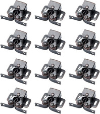 Cabinet Door Latch and Catch,Cupboard Closet Doors Catches Closer Double Ball Ro
