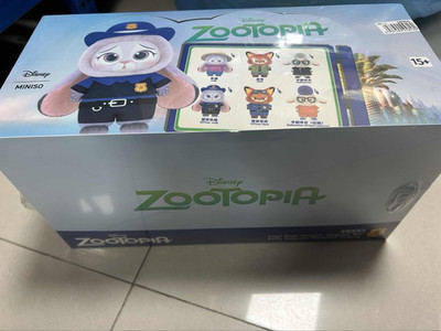 MINISO ZOOTOPIA SERIES DOLL VINYL PLUSH PENDANT BLIND BOX FIGURE