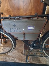 Alte Schweizer Armee Rahmentasche für Fahrräder, Dienstrad 