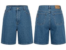Vintage Gitano Denim Jean Shorts 16P High Waist Momcore 90s 80s